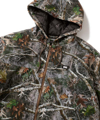 FTC WASHED CANVAS HOODED JACKET