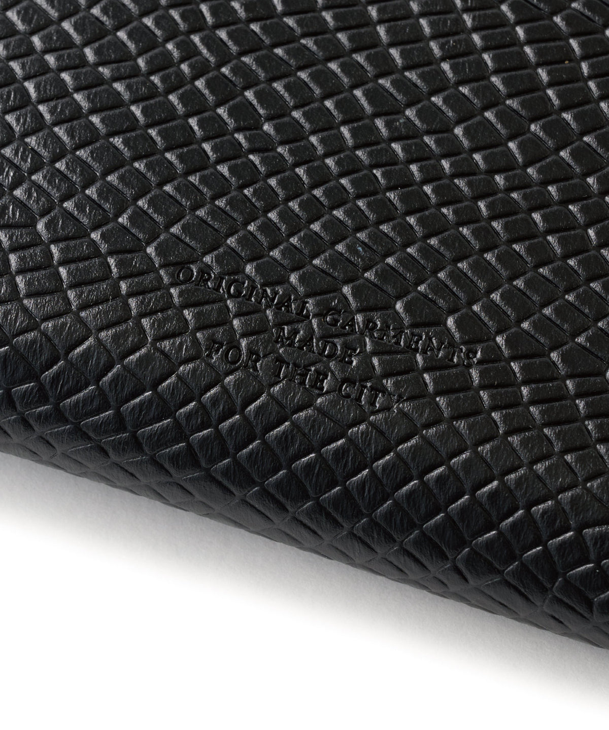 FTC SNAKE LEATHER COMPACT WALLET
