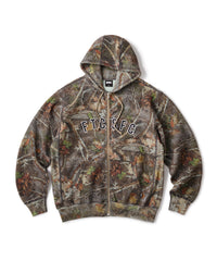 FTC ARC LOGO ZIP UP HOODED SWEATSHIRT