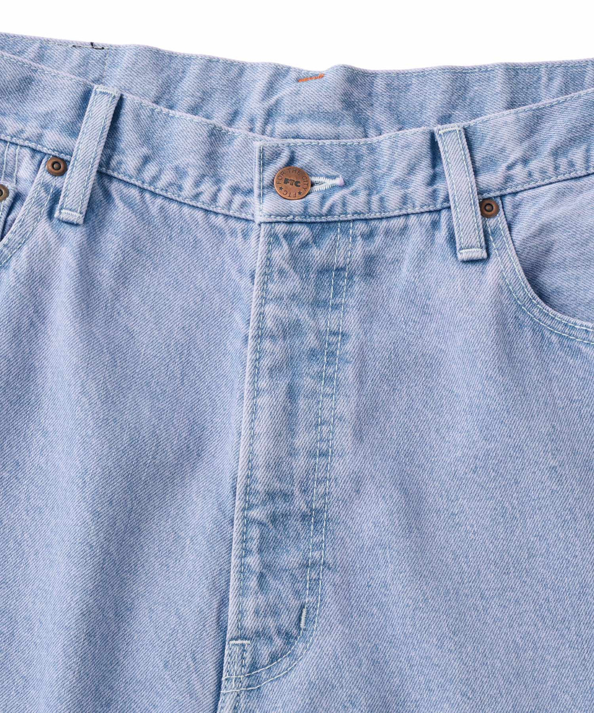 FTC OVERDYED EMB JEAN (BAGGY FIT)