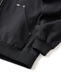 FTC WASHED CANVAS HOODED JACKET
