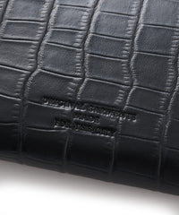 FTC CROC LEATHER COMPACT WALLET