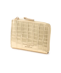 FTC CROC LEATHER COMPACT WALLET