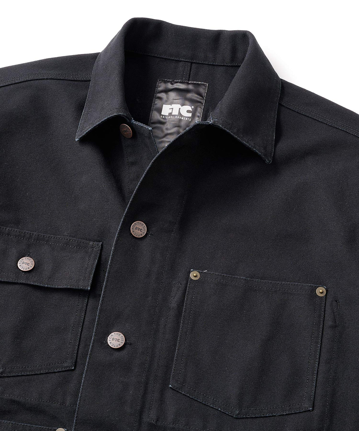 FTC WASHED CANVAS WORK JACKET
