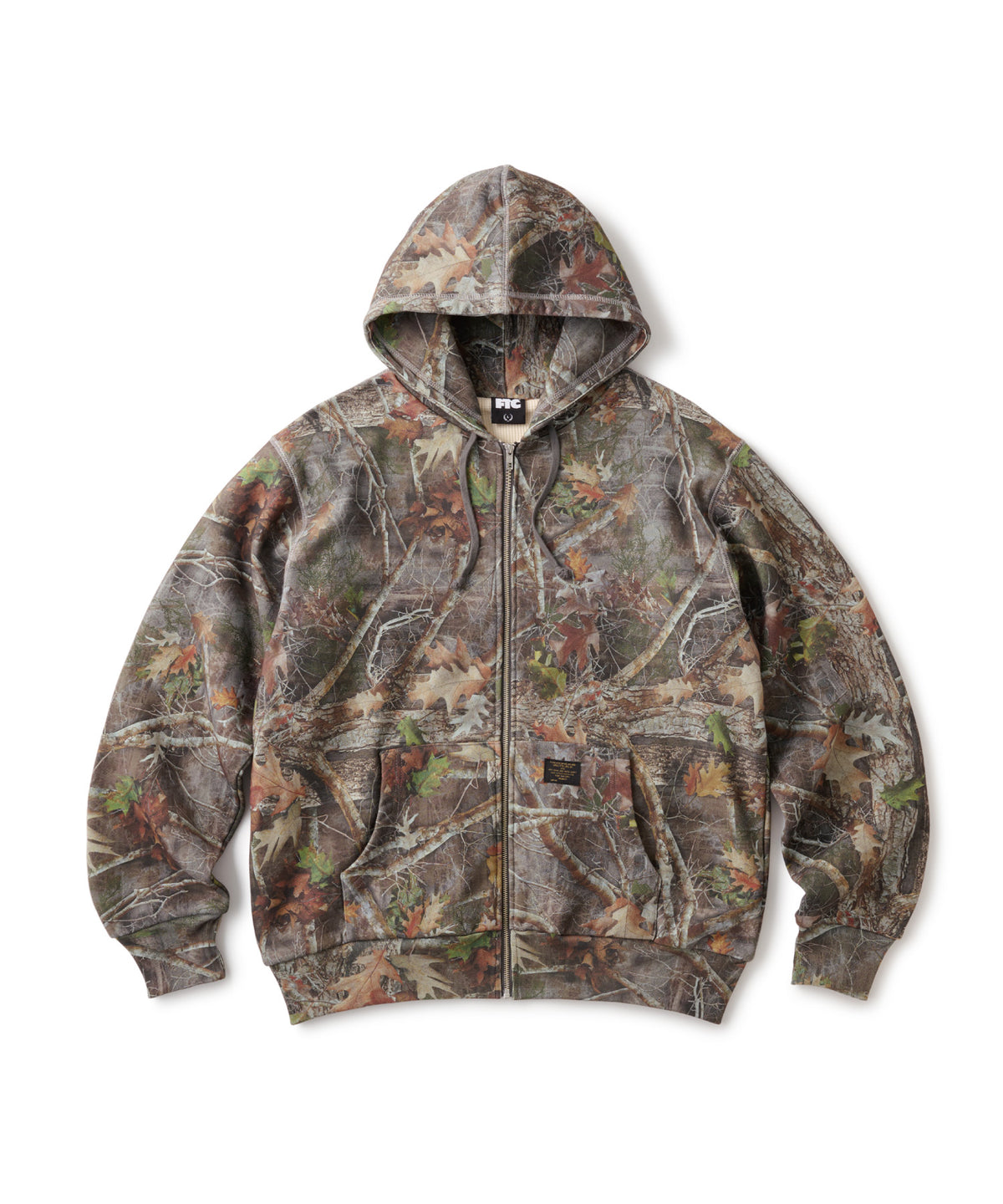 FTC THERMAL LINED ZIP UP HOODED SWEATSHIRT