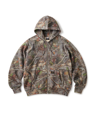 FTC THERMAL LINED ZIP UP HOODED SWEATSHIRT