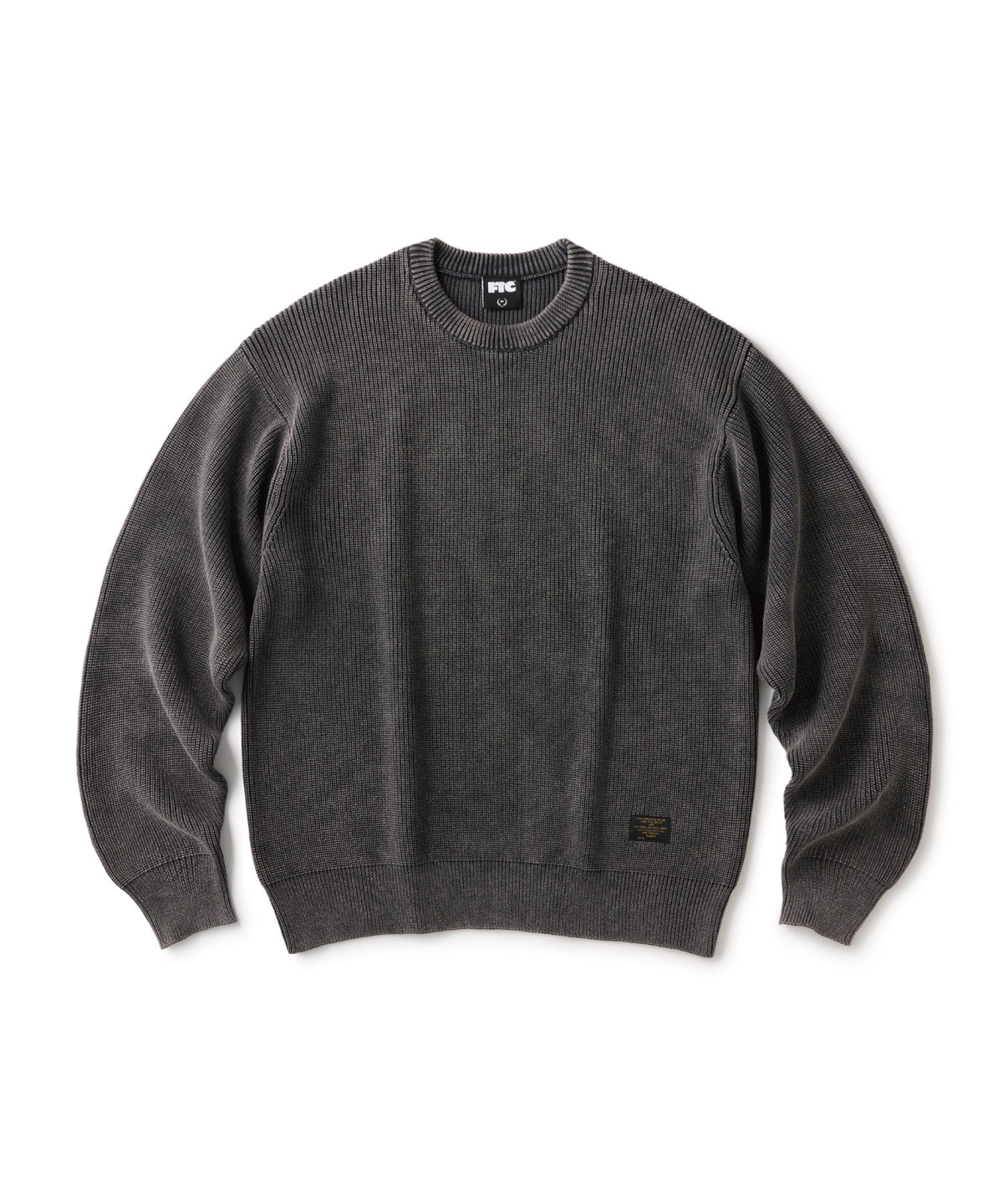 FTC BLEACH RIB KNIT SWEATER