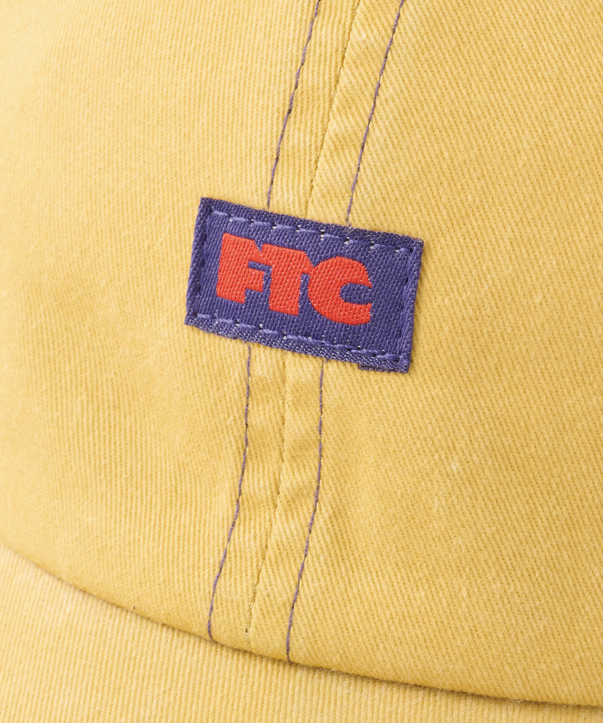 FTC CONTRAST STITCH SMALL LOGO 6 PANEL
