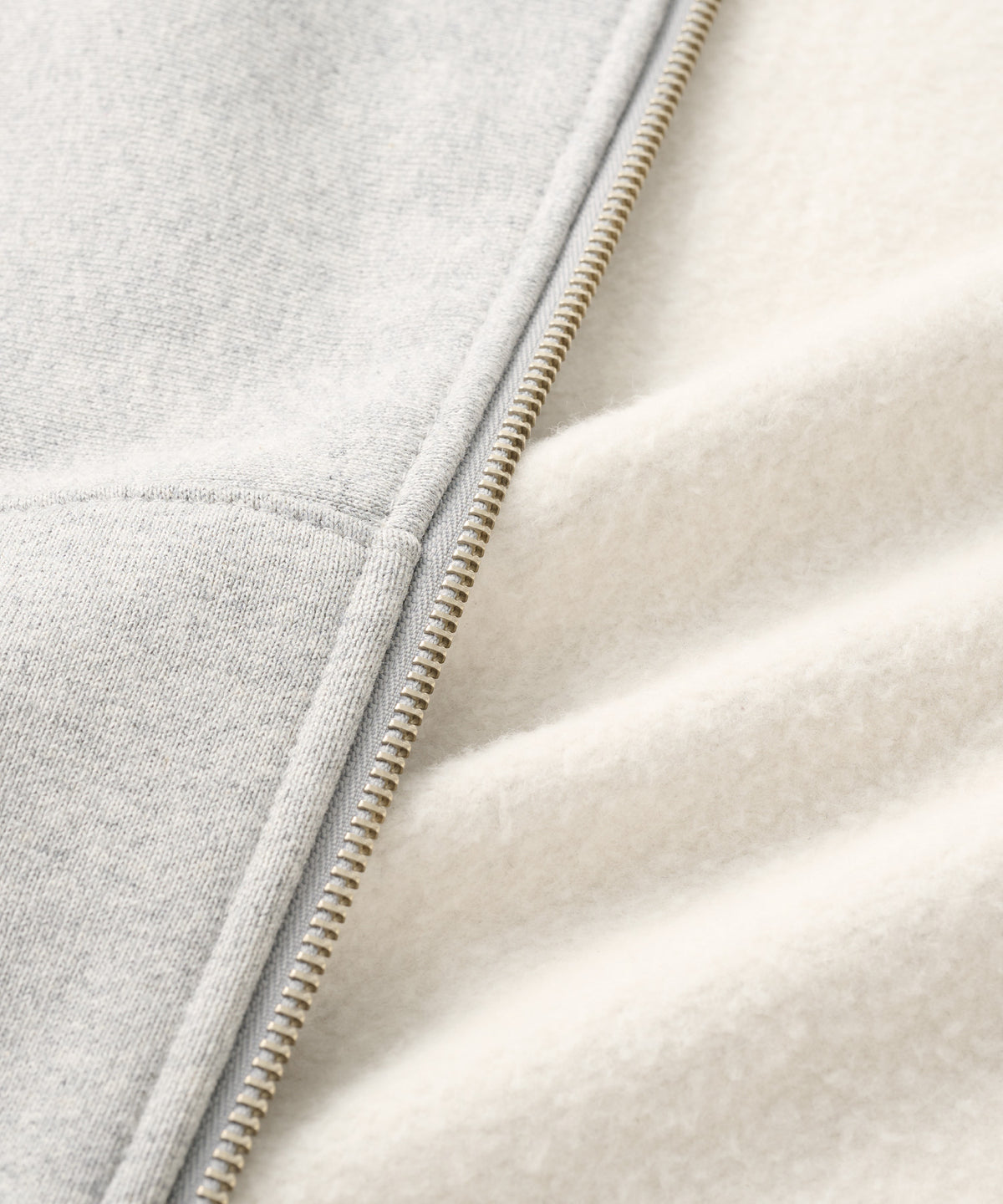 FTC BOX LOGO ZIP UP HOODED SWEATSHIRT