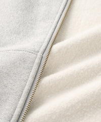 FTC BOX LOGO ZIP UP HOODED SWEATSHIRT