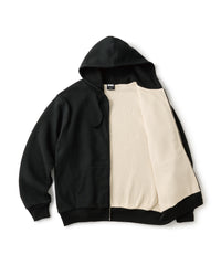 FTC THERMAL LINED ZIP UP HOODED SWEATSHIRT