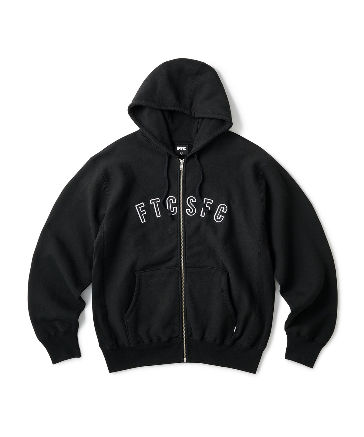 FTC ARC LOGO ZIP UP HOODED SWEATSHIRT