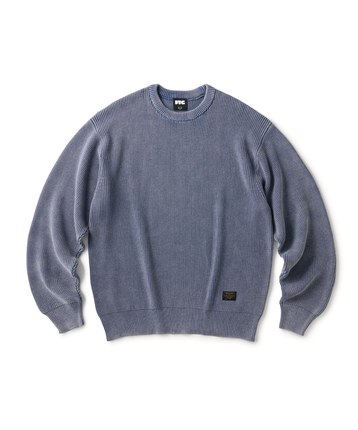 FTC BLEACH RIB KNIT SWEATER