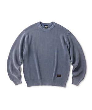 FTC BLEACH RIB KNIT SWEATER