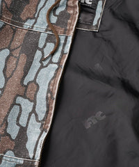 FTC WASHED CANVAS HOODED JACKET