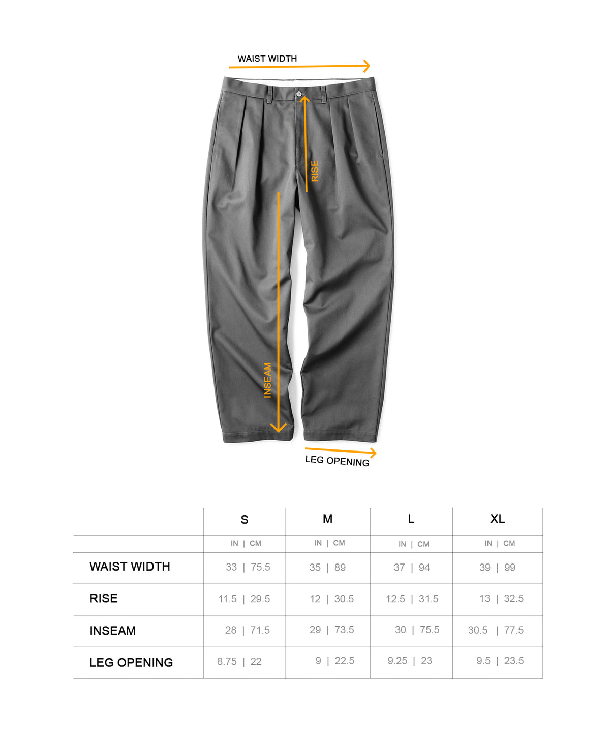 FTC CHINO SLACKS PANT