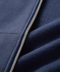 FTC BOX LOGO ZIP UP HOODED SWEATSHIRT