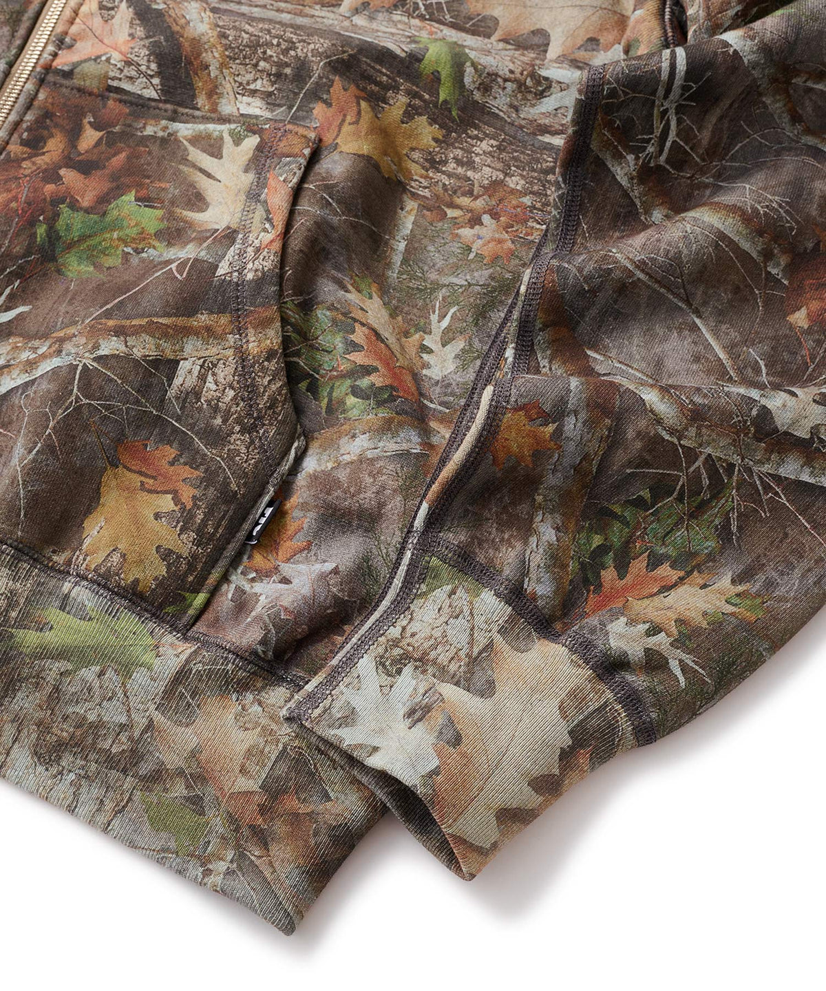 FTC ARC LOGO ZIP UP HOODED SWEATSHIRT