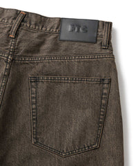 FTC OVERDYED EMB JEAN (BAGGY FIT)