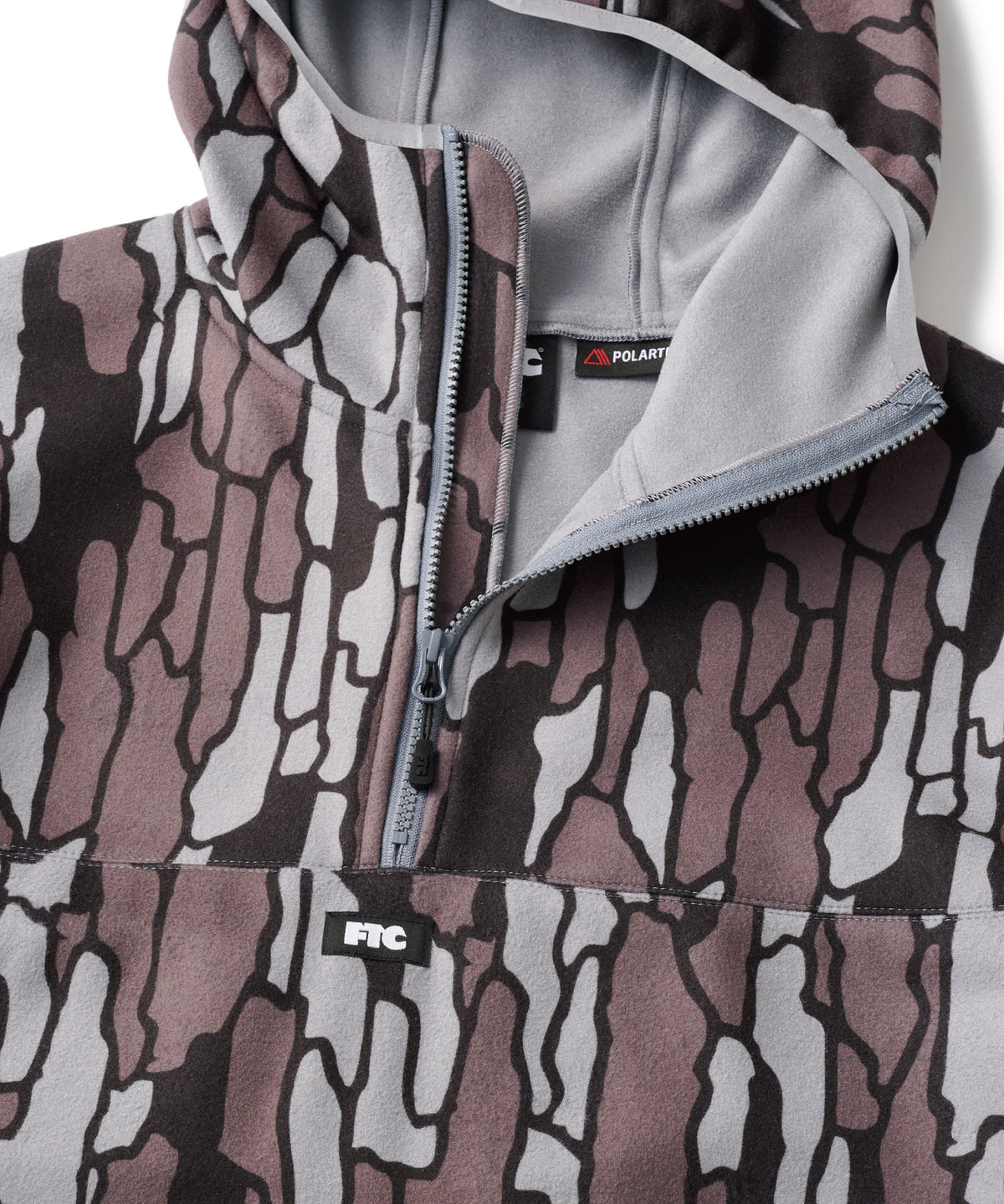 FTC POLARTEC FLEECE HALF ZIP HOODY