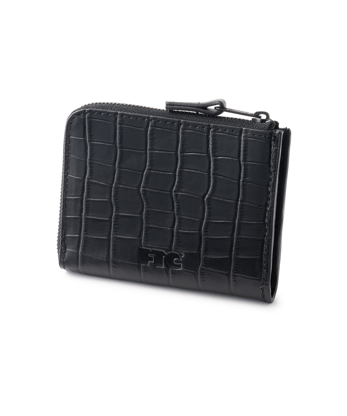 FTC CROC LEATHER COMPACT WALLET