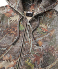 FTC THERMAL LINED ZIP UP HOODED SWEATSHIRT