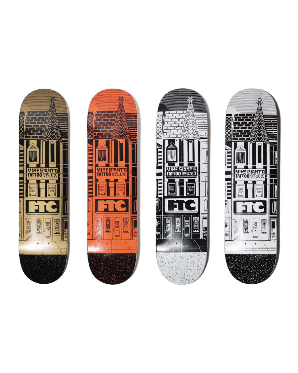 MIKE GIANT X FTC THE BLOCK DECK