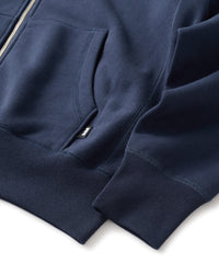 FTC BOX LOGO ZIP UP HOODED SWEATSHIRT