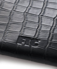 FTC CROC LEATHER COMPACT WALLET