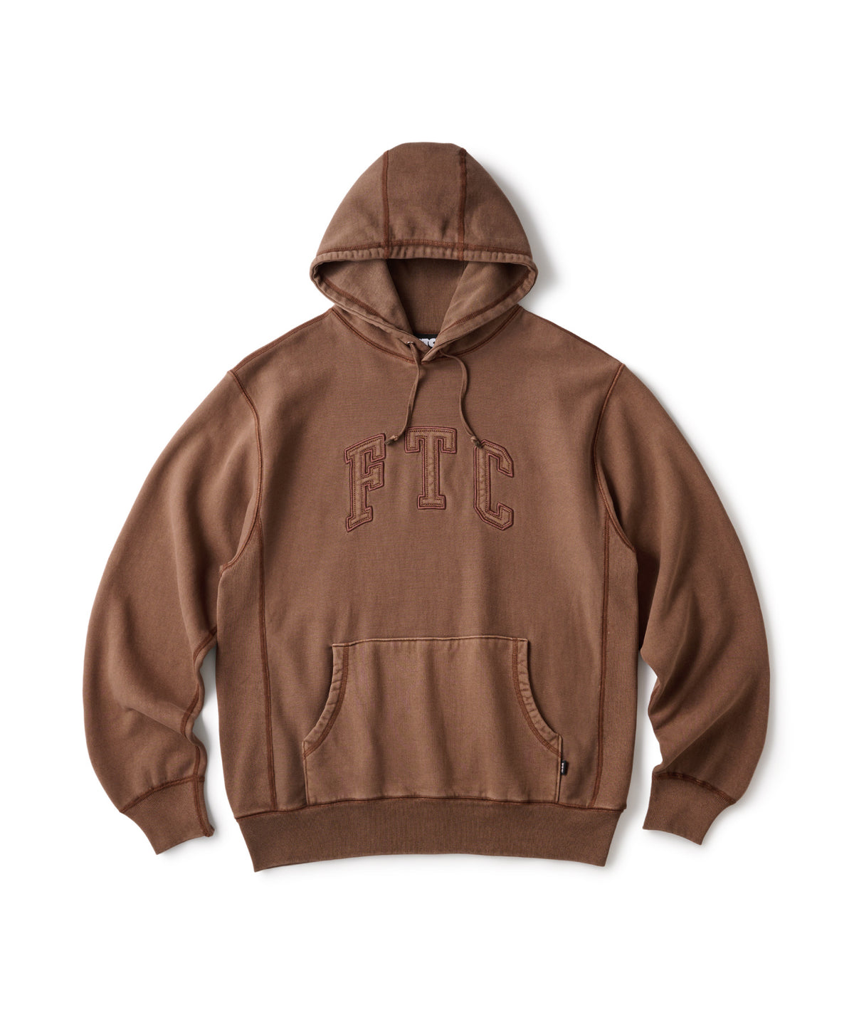 FTC CLASSIC COLLEGE APPLIQUE PULLOVER HOODED SWEATSHIRT