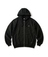 FTC BOX LOGO ZIP UP HOODED SWEATSHIRT