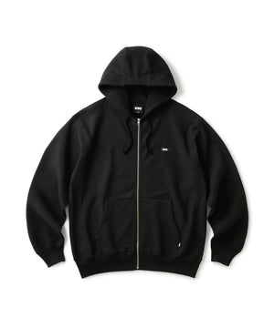 FTC BOX LOGO ZIP UP HOODED SWEATSHIRT