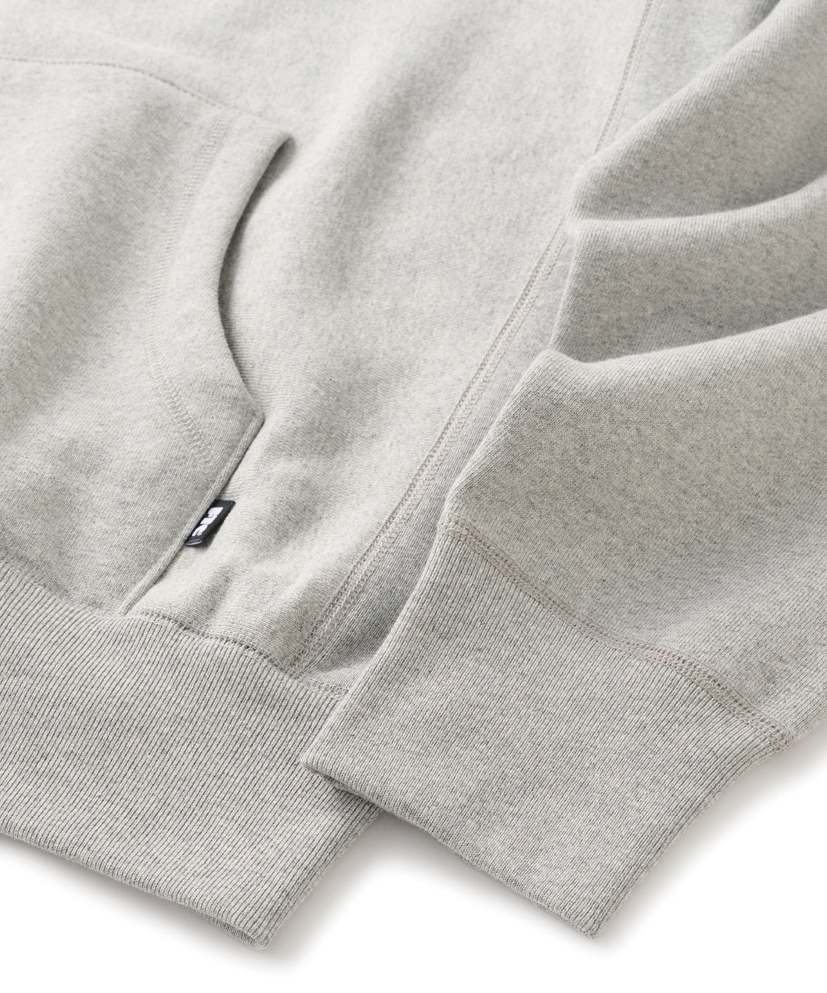 FTC BOX LOGO ZIP UP HOODED SWEATSHIRT
