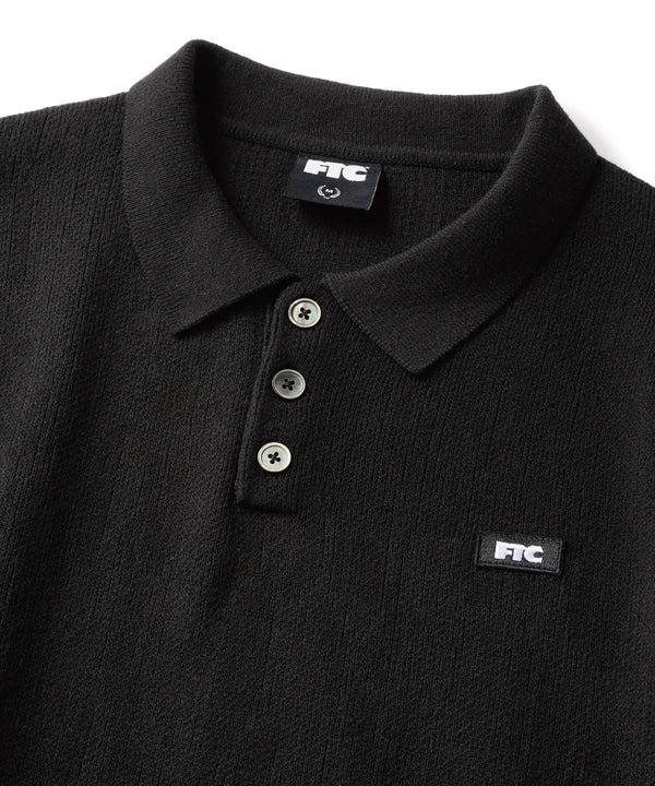 FTC KNIT POLO SWEATER