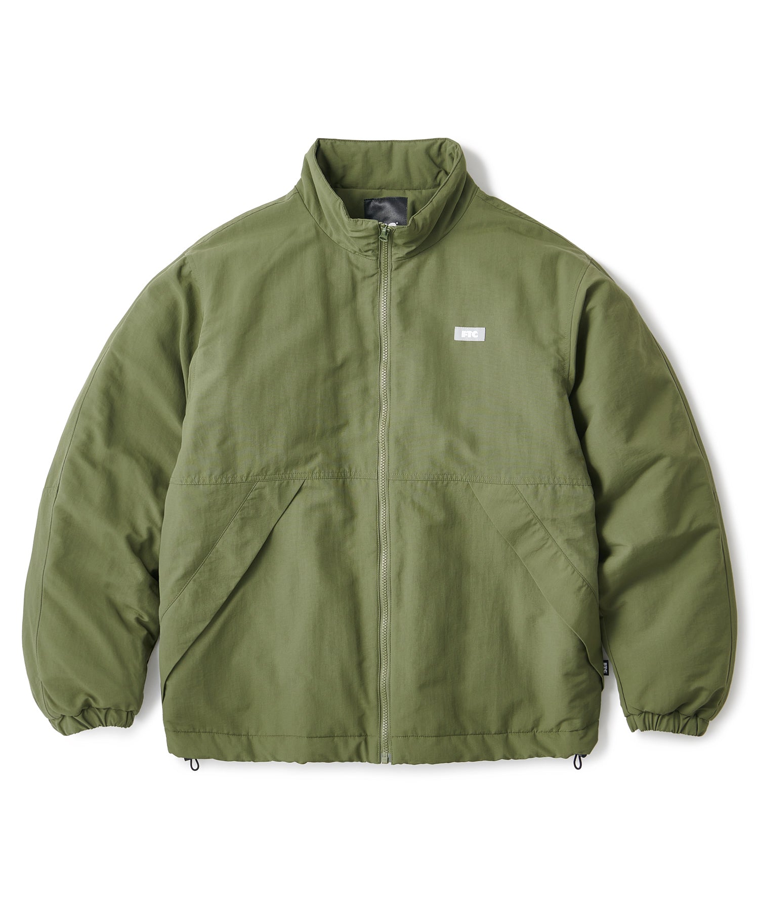 FTC FUR LINED COACH JACKET GREEN
