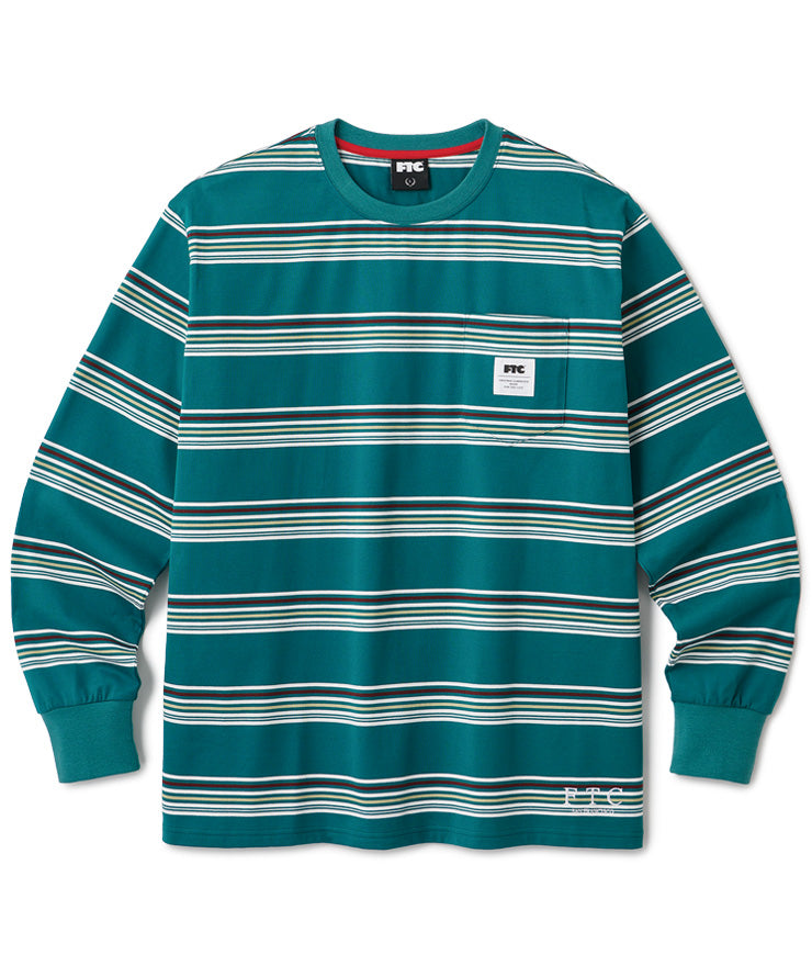 FTC POCKET STRIPE L/S TOP – FTC SKATEBOARDING