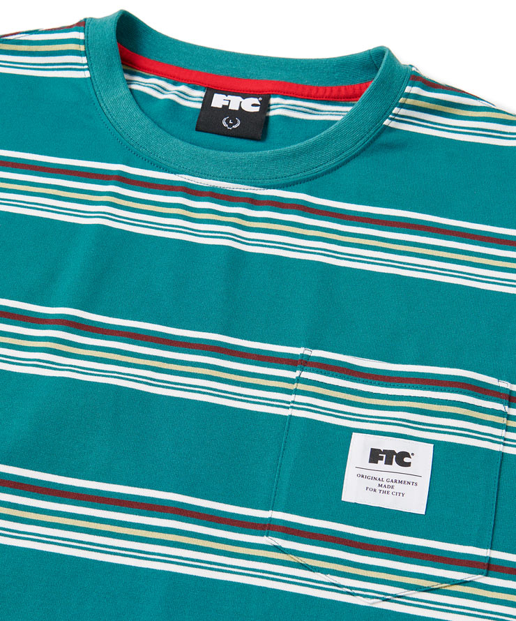 FTC POCKET STRIPE L/S TOP – FTC SKATEBOARDING