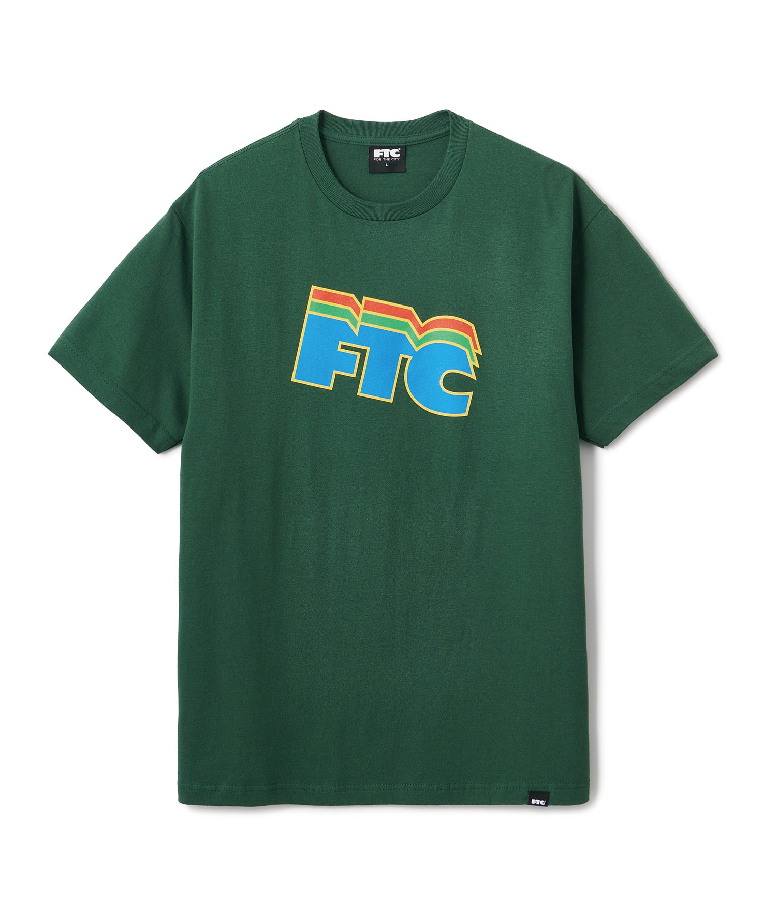 FTC x DEEP FRIED - OG LOGO TEE FOREST GREEN-