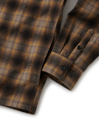 FTC QUILTED LINED PLAID NEL SHIRT