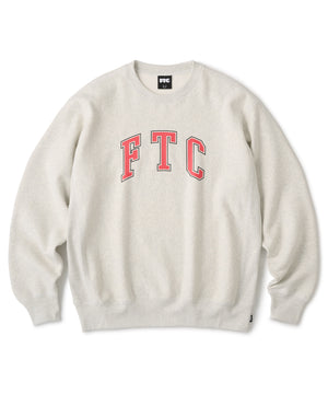 FTC CRACKED LOGO CREWNECK SWEATSHIRT