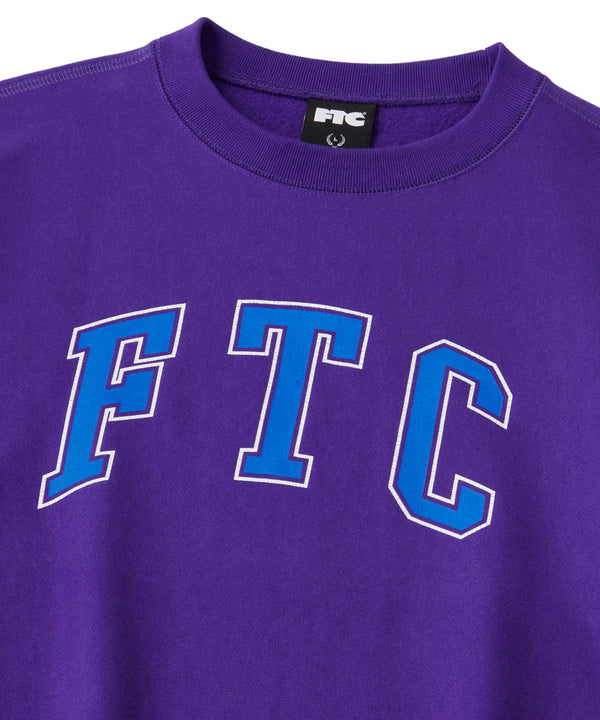 FTC CRACKED LOGO CREWNECK SWEATSHIRT