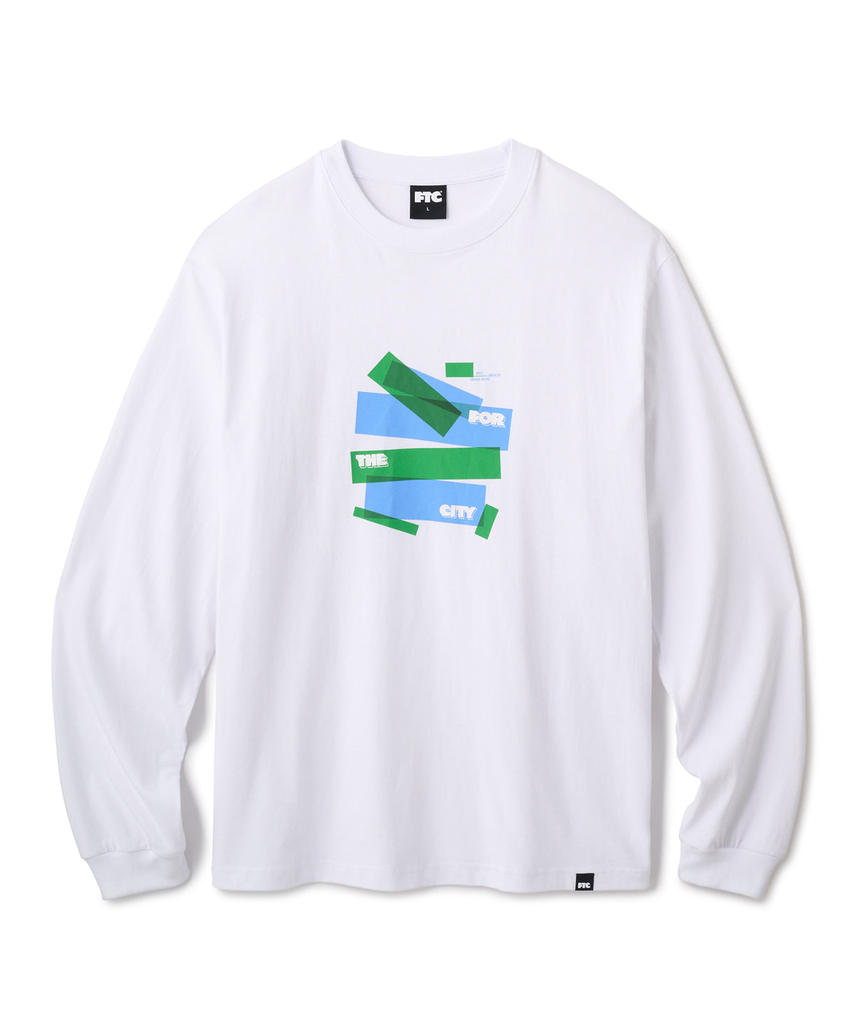 FTC BLUE & GREEN L/S TEE