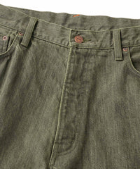 FTC OVERDYED EMB JEAN (BAGGY FIT)