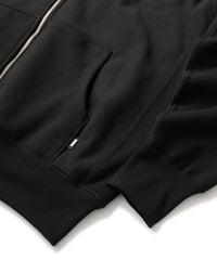 FTC SMALL BOX LOGO ZIP UP HOODED SWEATSHIRT