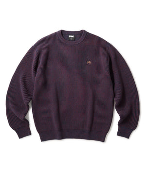 FTC MELANGE RIB SWEATER