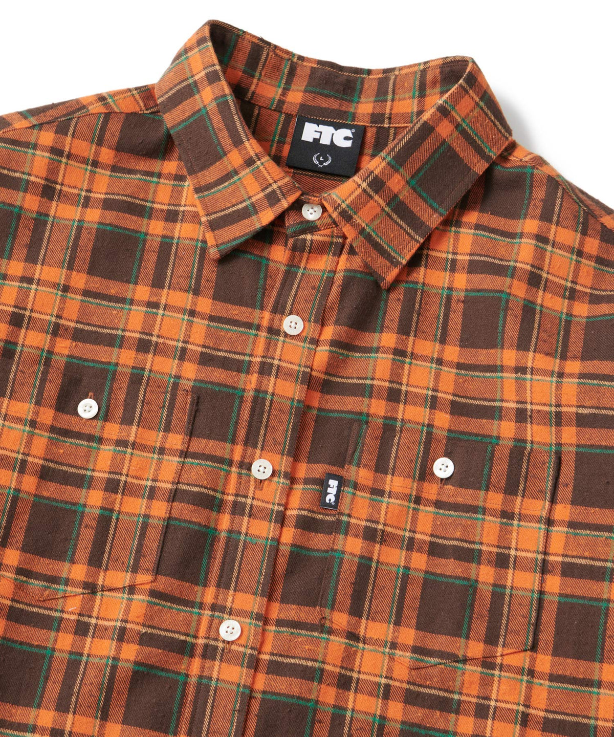 FTC BRUSHED PLAID NEL SHIRT