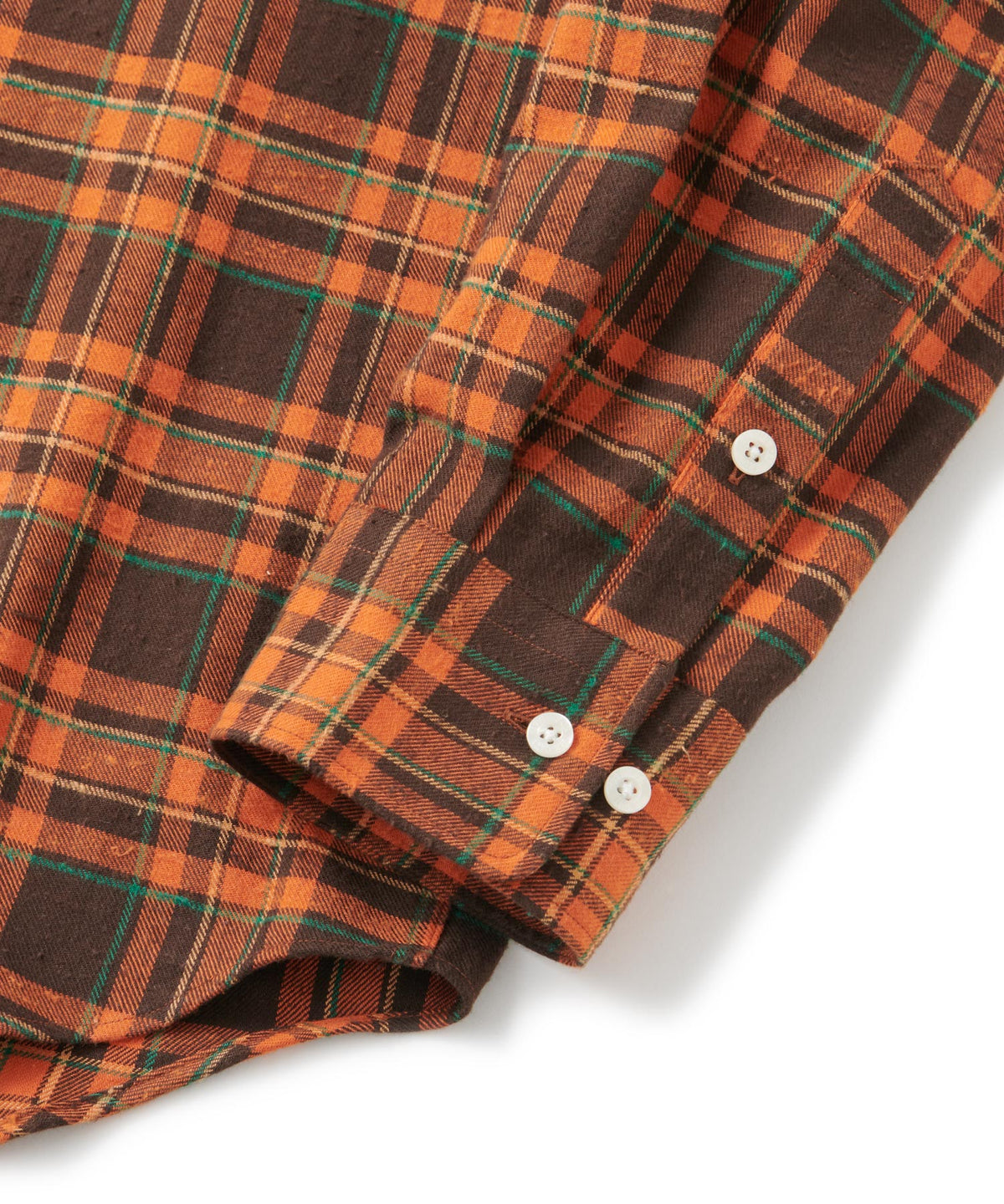 FTC BRUSHED PLAID NEL SHIRT