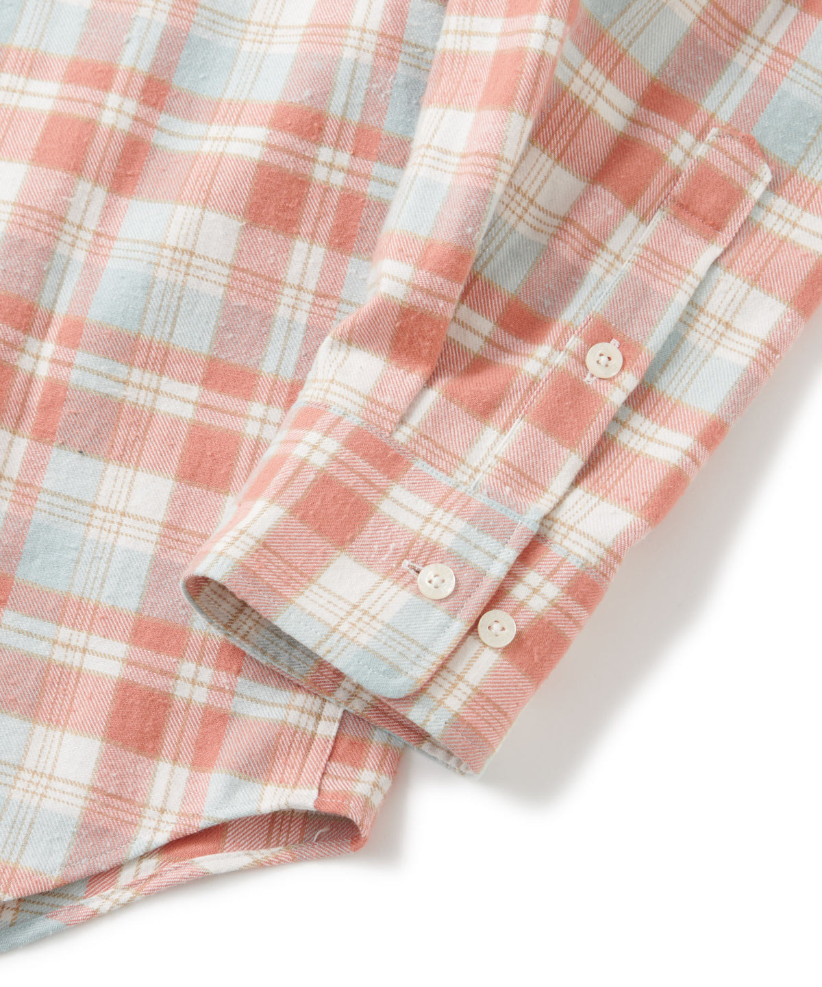 FTC BRUSHED PLAID NEL SHIRT