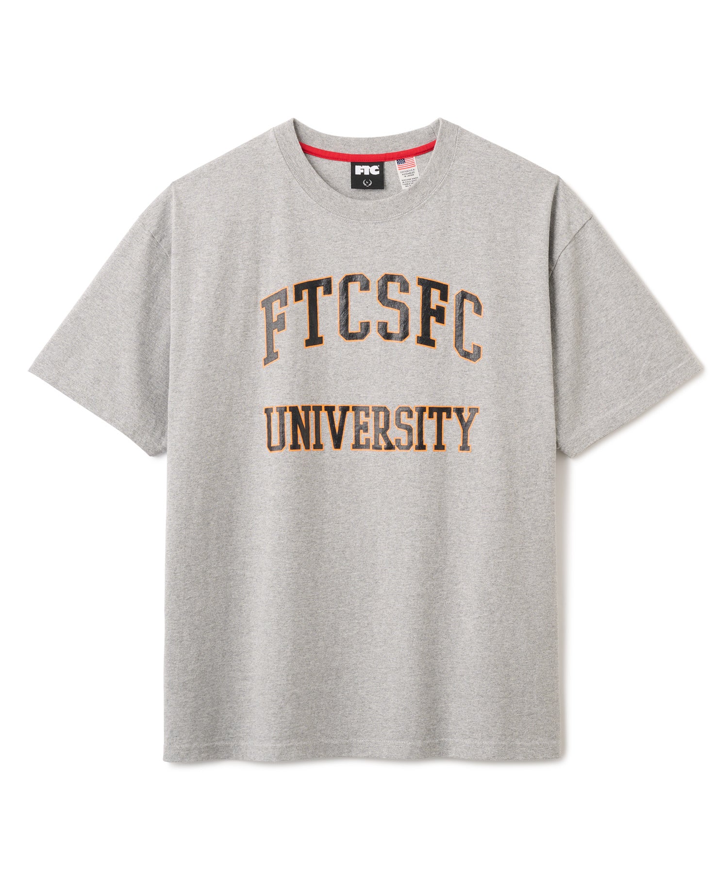 トップス FTC CRACKED LOGO CREW NECK ASH トップス FTC CRACKED LOGO CREW NECK ASH トップス FTC CRACKED