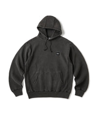 FTC PIGMENT DYED BOX LOGO PULLOVER HOODED SWEATSHIRT